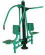 Outdoor Fitness Equipment Park Trail Chest Press / Lat Pull